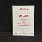 Oklahoma Sooners Softball 2025 Onit Athlete Parallel  Sam Landry