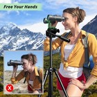 L-type Binocular Tripod Adapter Mount Holder Ideal For Travel   Sports Events