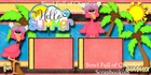 Hello Summer 2 Premade Scrapbook Pages Paper Piecing Printed Layout Cherry  0002