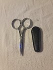 Gingher 4  Embroidery Scissors With Large Handle    W sheath    G-4