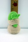 Baby Yoda Grogu Star Wars 4-1 2  Handmade Crochet - May The Force Be With You 