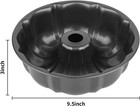9 5  Non-stick Tube Cake Pan     Carbon Steel Bundt Pound Cake   Jello Mold