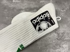 Vintage Adidas Team Adult Azteca Tube Socks Kelly Green White Soccer Football D