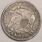 1835 Capped Bust Silver Dime Extremely Fine Xf Coin  Scratch  15183