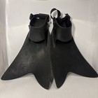 Force Fin Pro Scuba Diving Snorkeling Fins Size L Made In Usa Adjustable Black