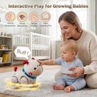 Baby Toys For 6-12 Months  Musical Crawling Dog Toy With Dancing  Recording   Li