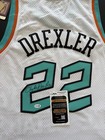 Clyde Drexler Signed Authentic 1996 Nba All Star Jersey Jsa Coa  22 Nba Hof Rare
