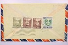Thailand 1949 Airmail Cover Forwarded To California   Nice Cachet - X386