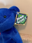 Salvinos Bamm Beanos Roger Clemens  21 Blue Baseball Bear Plush 1998 W tags