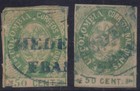 Colombia 1865 Sc  35-42 Full Set To 1 Peso