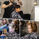 Professional Hair Cutting Cape Neck Duster Brush Salon Barber Accessories Haircu