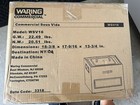 New In Box Waring Commercial Wsv16 Thermal Circulator Integrated Water Bath
