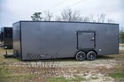 New 2027 8 5x24 V Nose Enclosed Cargo Car Trailer Toy Hauler W  Blackout Package