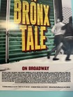 A Bronx Tale Broadway Window Card Musical Poster