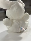 Vintage  94 Fisher Price Puffalumps Baby White Bunny Rabbit Puffalump Pet Rattle