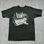 Vintage Brooks   Dunn Borderline T Shirt Country 90s Tour Xl