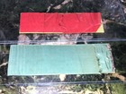 2 Antique Perforated Paper Bookmarks Merry Christmas  Tiny Paper Punch Samplers