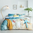 Duvet Cover Twin  Soft Microfiber 3 Pieces 3d Bedding Set  Twin 68 x90  Ocean