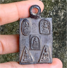 Rare Phra Somdej Kru Wang Na Antique Old Buddha Thai Amulet Very Real