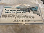 Rare 1920   s The Mack Bus Advertising Signs Cards Lot Of 8 Ride A Bus Cardboard