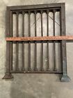 Antique Brass Train Railroad Station Bank Post Office Counter Teller Window