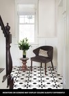 Floorpops Fp2948 Altair Peel   Stick Floor Tiles  12 l X 12 w X 0 06 t  Black