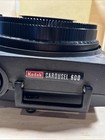 Vtg 60s Kodak Carousel 600 Slide Projector W Original Box Tested With Bulb