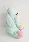 Vintage 1988 Fisher Price Mint Green Puffalump Easter Bunny Rabbit Plush Toy Fp