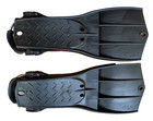 Apeks Rk3 Open Heel Scuba Diving Swim Fins - Black - Super W  Heel Straps  pair 