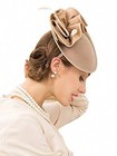Wool Felt Fascinators Hats Flower Derby Tea Party Formal Church Hat For Women