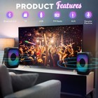 High Power Bass Portable Wireless Bluetooth Studio Dj Party Concert Speaker s   