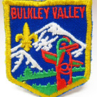 Bulkley Valley Patch Boy Scouts Canada Totem Pole Mountains Bc Embroidered