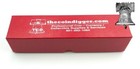 100 Silver Dollar 2x2 Coin Holder Flip Mylar Cardboard   Red Storage Box 9x2x2