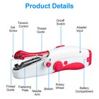 Mini Sewing Machine Portable Electric Stitch Tools Handheld Cordless Home Travel
