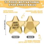 72 Pieces 1 6 Inch Star Stress Balls Star Mini Foam Stress Ball Stress Relief   