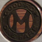 1945 Midwest Transit Lines Ames  Ia Bus Token - Iowa