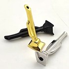 3pcs Metal Straw Black gold silver Party Accessories Metal Tube Vacuum As Gift