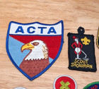 Junk Drawer Lot Of 22 L Misc Patches Vintage Bsa Boy Scouts Ww2 Army Natn l Park
