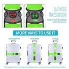 Bilione Luggage Straps Adjustable Suitcase Belt  Lockable Against Accidental    