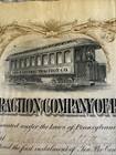 1893 Electric Traction Co Of Philadelphia Stock Electric Trolley Vignette Pa Vtg