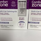 Comfort Zone Multi-cat Calming Diffuser Home Kit For Cats  2 Diffusers 4 Refills