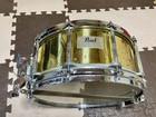 Pearl Brass Shell Snare Drum Vintage