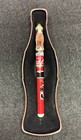 Vintage Coca-cola Pen And Pencil Gift Tin Collectible Set 1996 Coke Bottle Shape