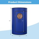 Large Portable Sauna Tent Full Body Steam Home 44x44x71