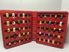 Mighty Beanz Series 2 Lot With Red Case   Darth Vader  72 Beanz  Star Wars Etc