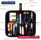 Paxcoo Jewelry Making Supplies Kit With Tools  Wires  Findings For Jewelry Repai