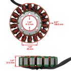 Stator And Regulator Rectifier For Polaris Sportsman 500 4x4 Ho 2010-2012