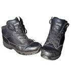 Magnum Men s Black Tactical Side Zip Boots Us 10m Medium Solid Pattern