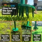 Landzie Spot Seeder Lawn Aerator And Grass Patch Repair Tool