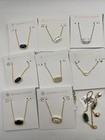 Lot Of 13 Kendra Scott Collection Mixed Elisa Pendant 9 Necklaces   4 Bracelets